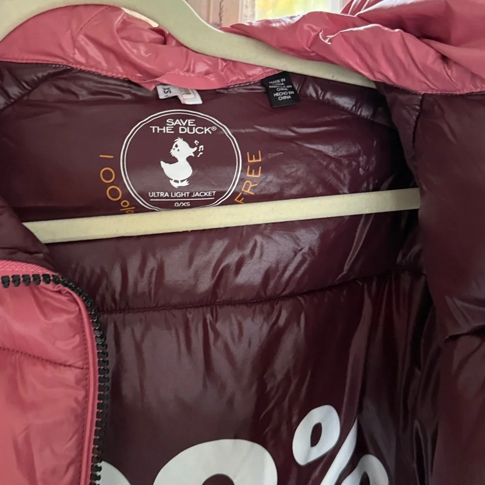 Brand new - Save the Duck puffer coat with hood - Picture 2 of 4